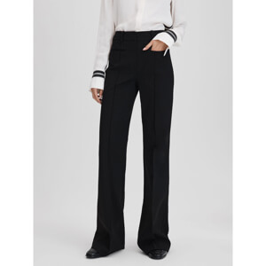 REISS CLAUDE High Rise Flared Trousers